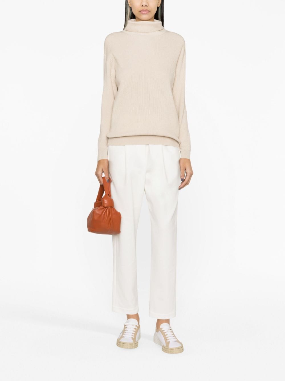 Brunello Cucinelli BRUNELLO CUCINELLI- Cashmere Turtleneck Sweater