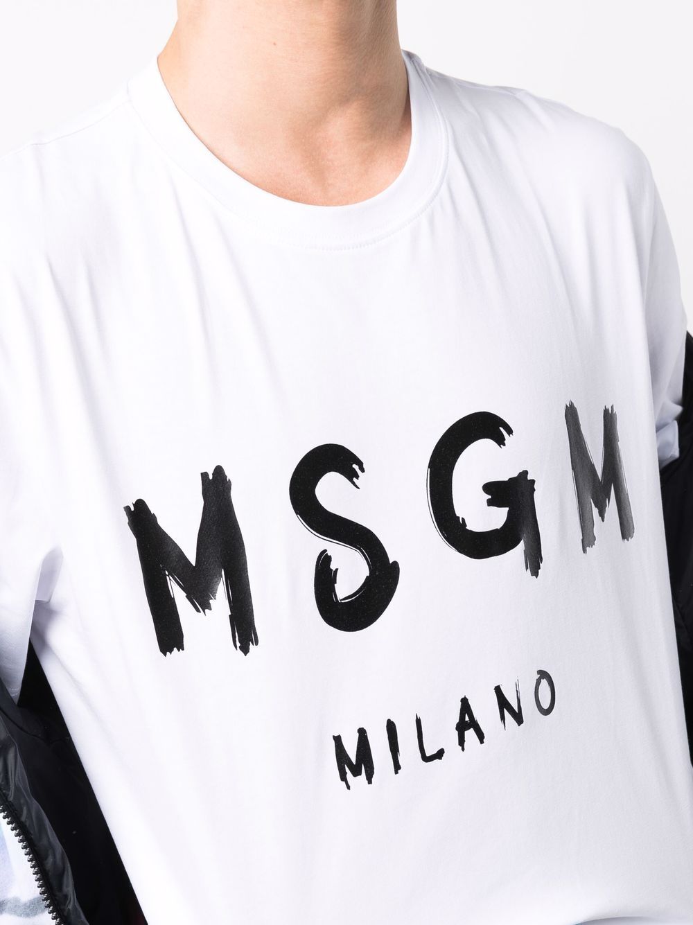 Msgm MSGM- Cotton T-shirt