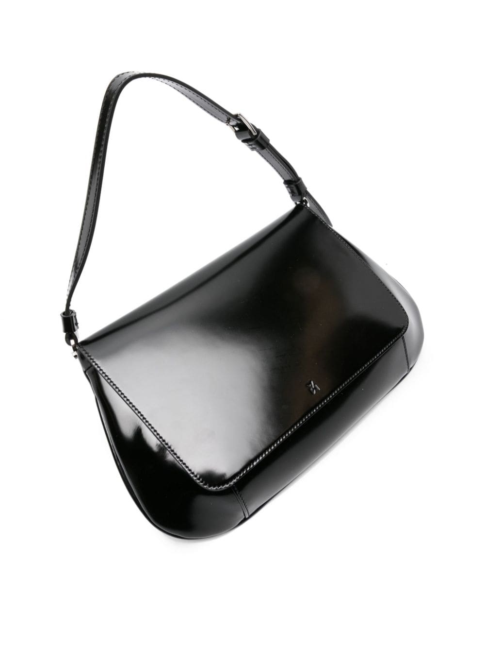 Amina Muaddi AMINA MUADDI- Ami Leather Shoulder Bag