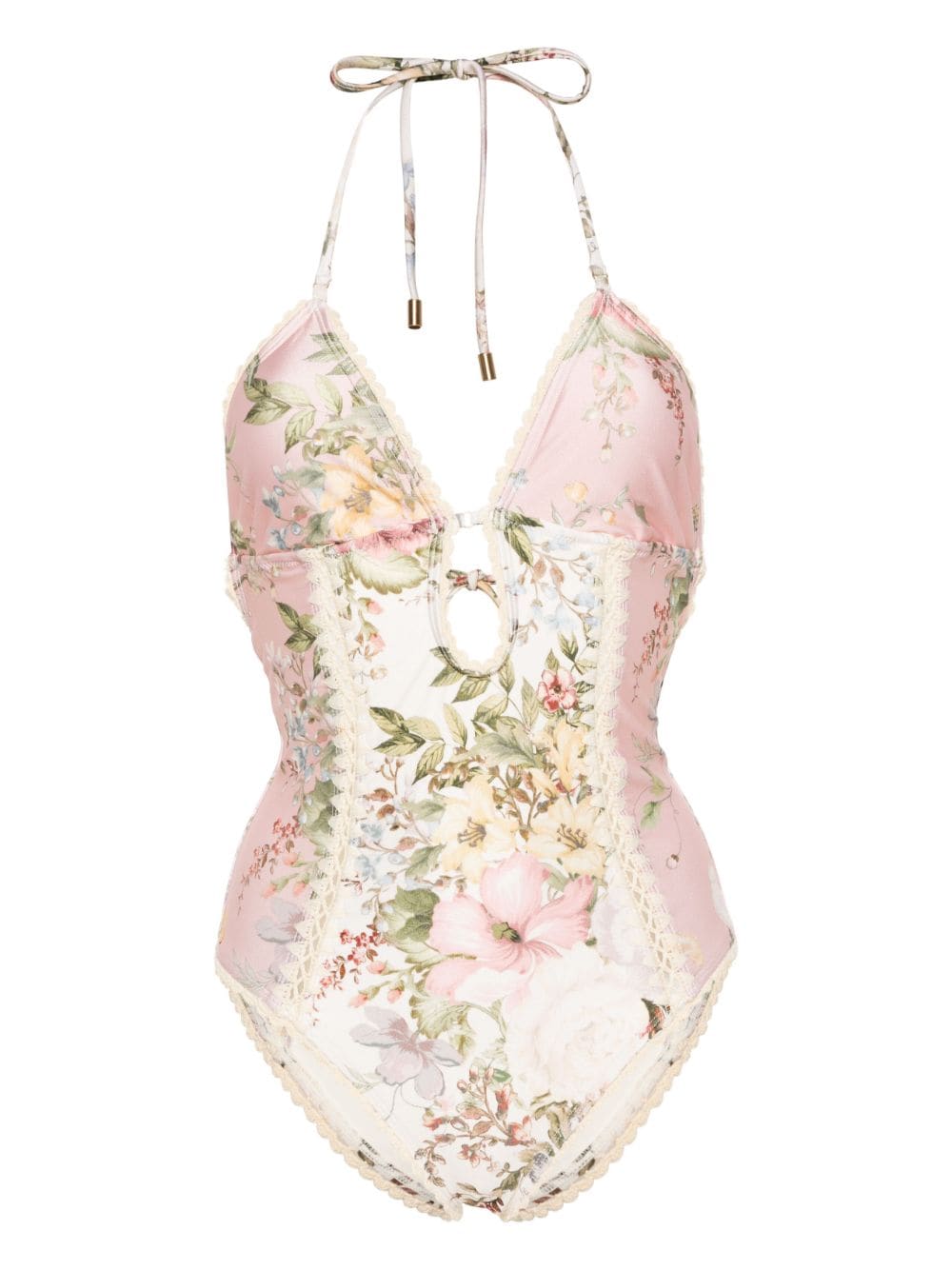 Zimmermann ZIMMERMANN- Floral Print One-piece Swimsuit