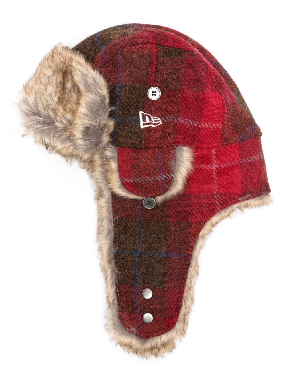 New Era NEW ERA- Trapper New Era Harris Tweed Check Hat