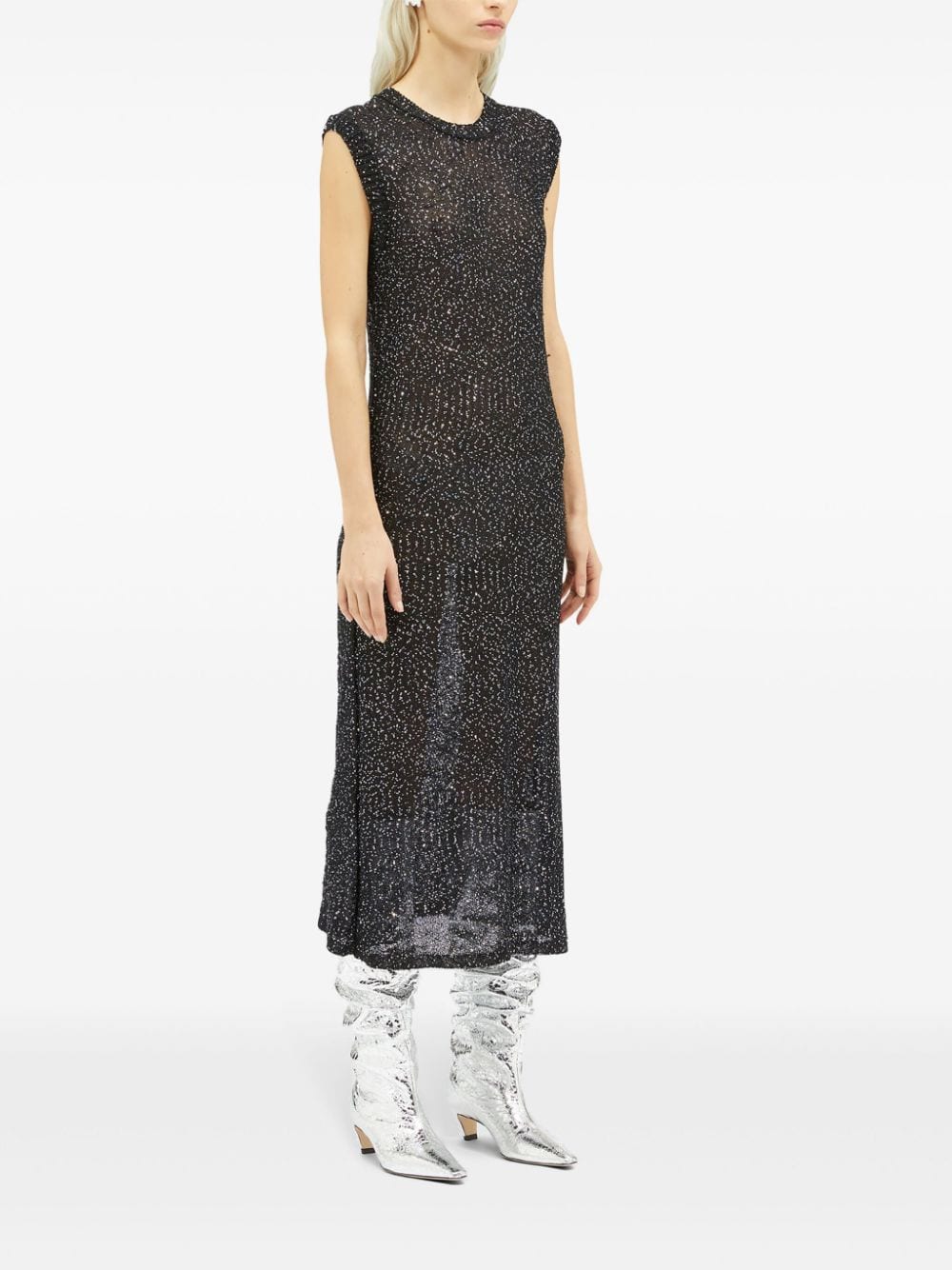 Msgm MSGM- Long Knitted Dress