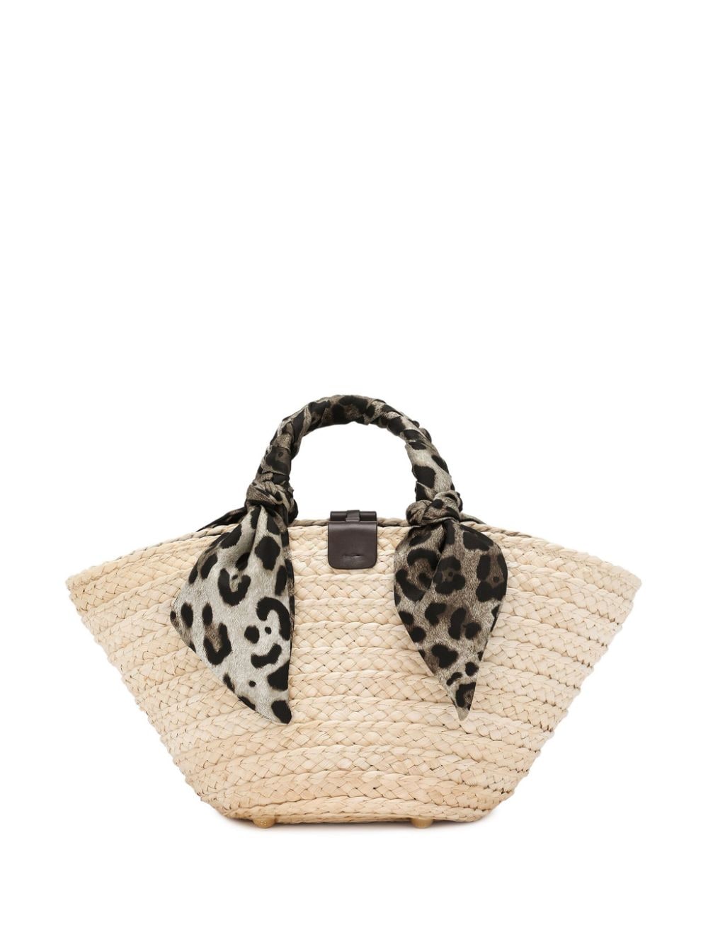 Dolce & Gabbana DOLCE & GABBANA- Kendra Small Rafia Tote Bag