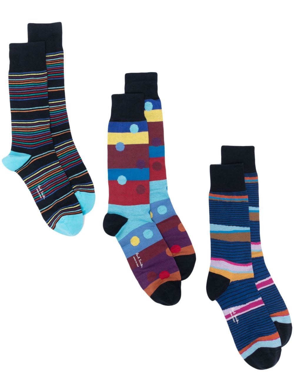 Paul Smith PAUL SMITH- Signature Stripe Socks - Three Pack