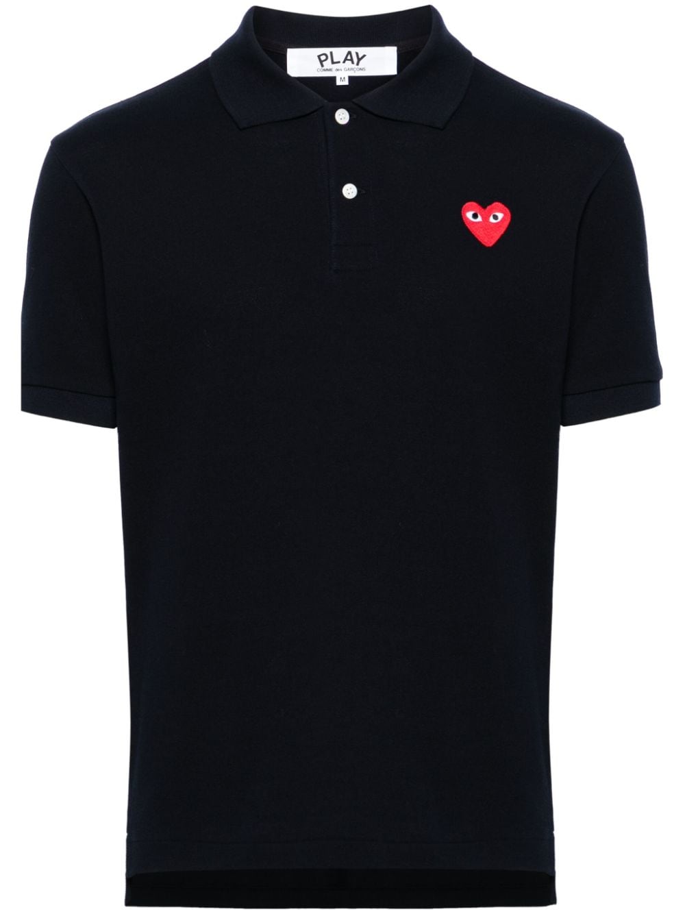 Comme Des Garçons Play COMME DES GARCONS PLAY- Logo Cotton Polo Shirt