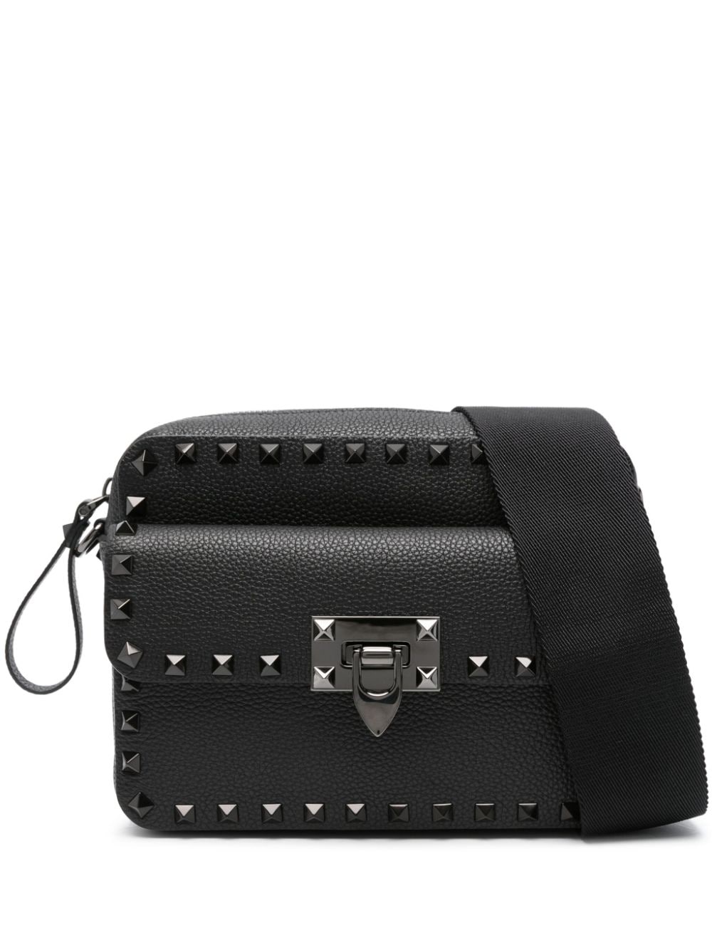 VALENTINO GARAVANI VALENTINO GARAVANI- Rockstud Leather Crossbody Bag