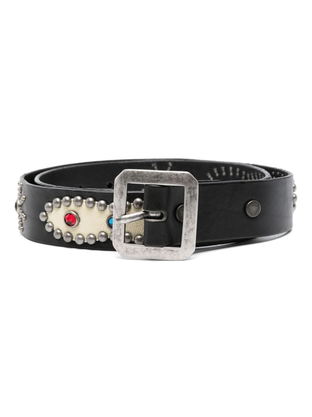 Htc HTC- Embroidered Leather Belt