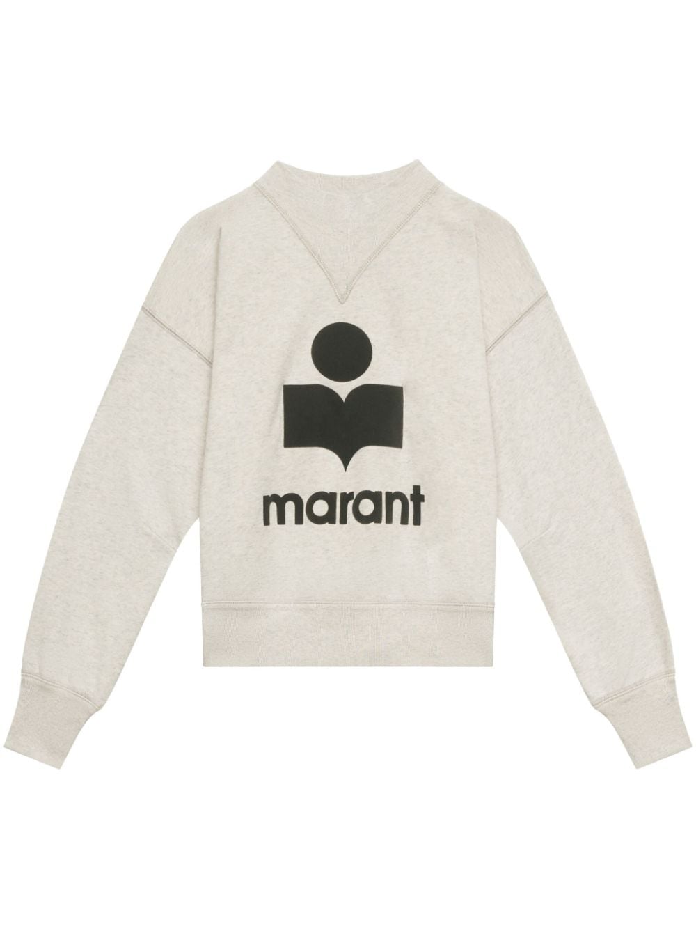 Marant Étoile MARANT ETOILE- Moby Logo Cotton Sweatshirt