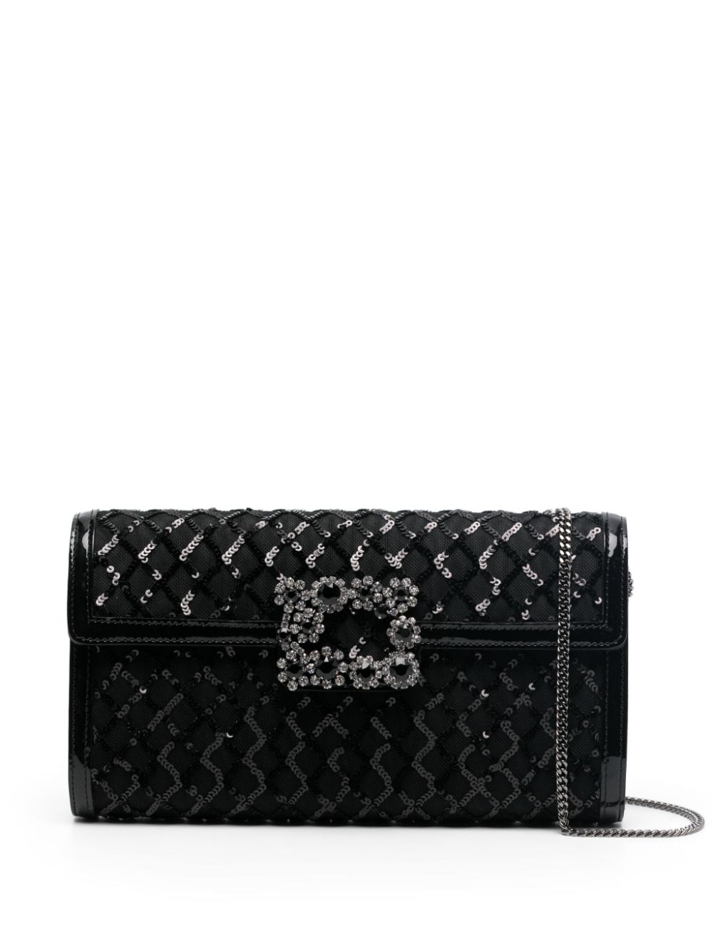 Roger Vivier ROGER VIVIER- Flower Buckle Clutch