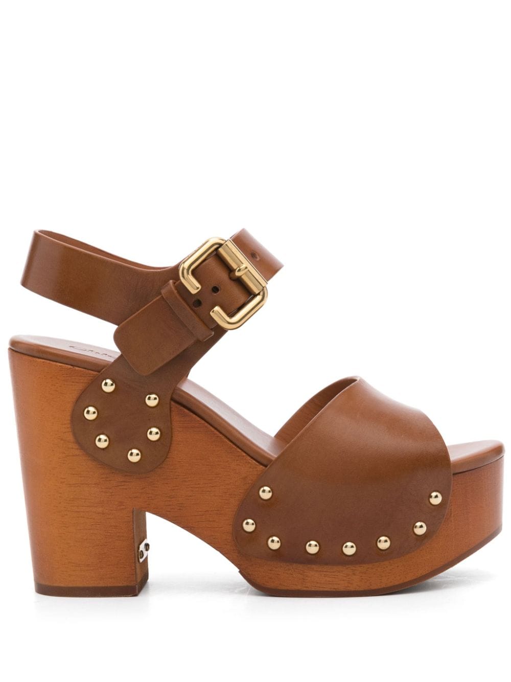 Chloé CHLOÉ- Jeannette Leather Clogs