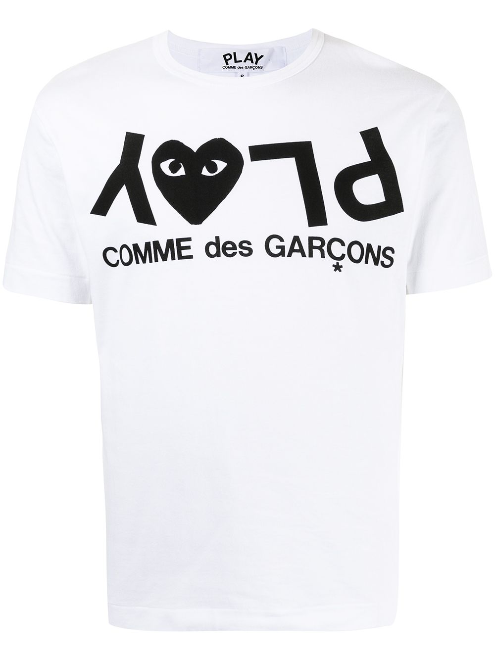 Comme Des Garçons Play COMME DES GARCONS PLAY- Logo Cotton T-shirt