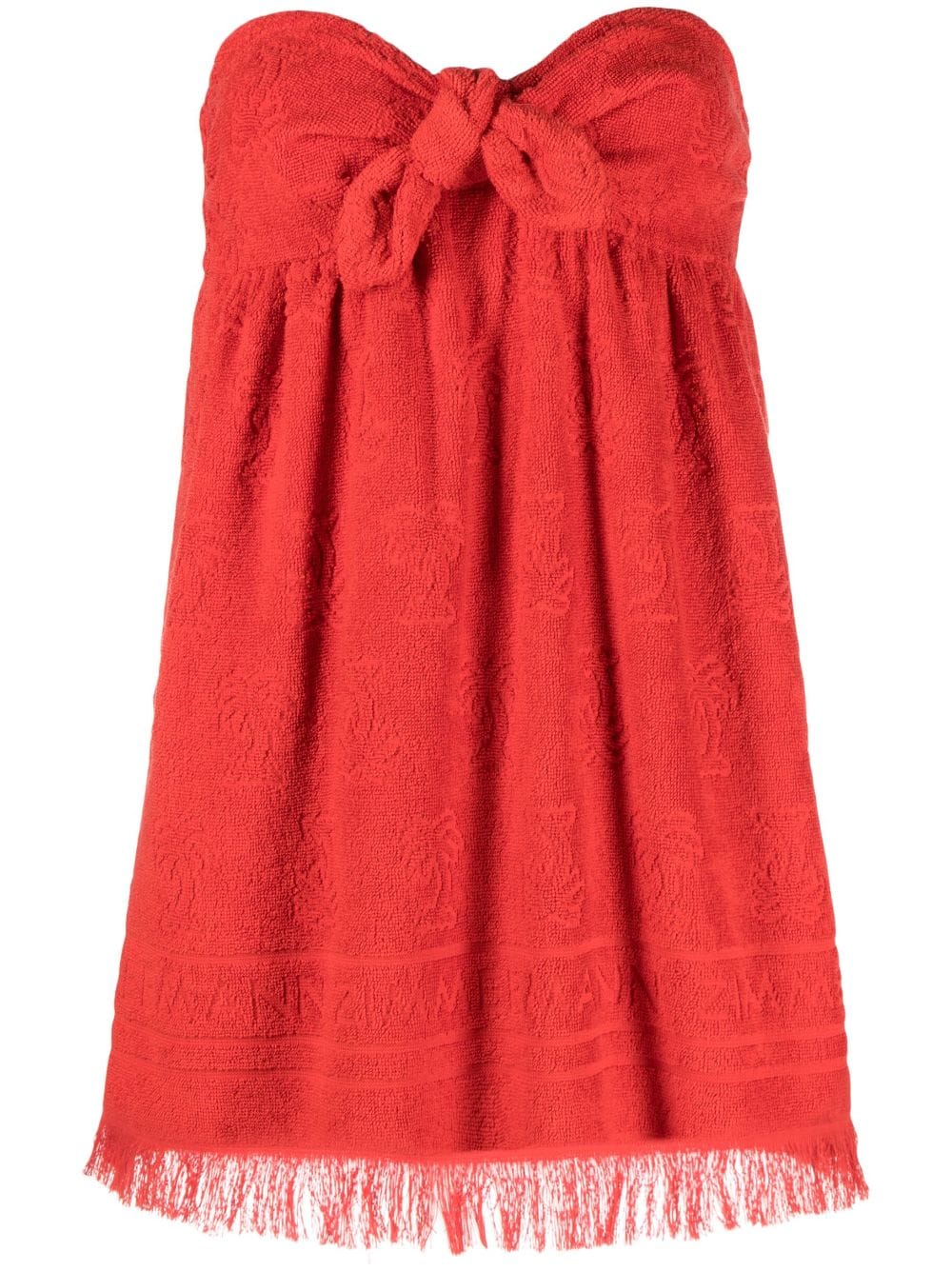 Zimmermann ZIMMERMANN- Logo Toweling Mini Dress