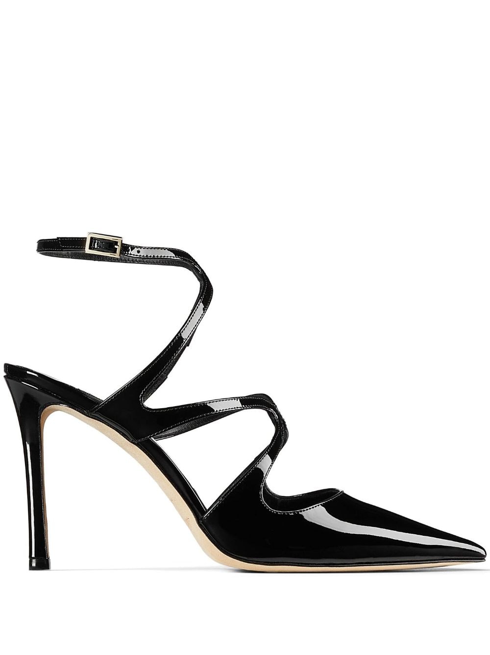 Jimmy Choo JIMMY CHOO- Azia 95 Patent Leather Pumps