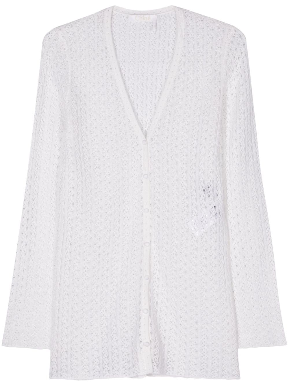 Chloé CHLOÉ- Wool And Silk Blend Cardigan