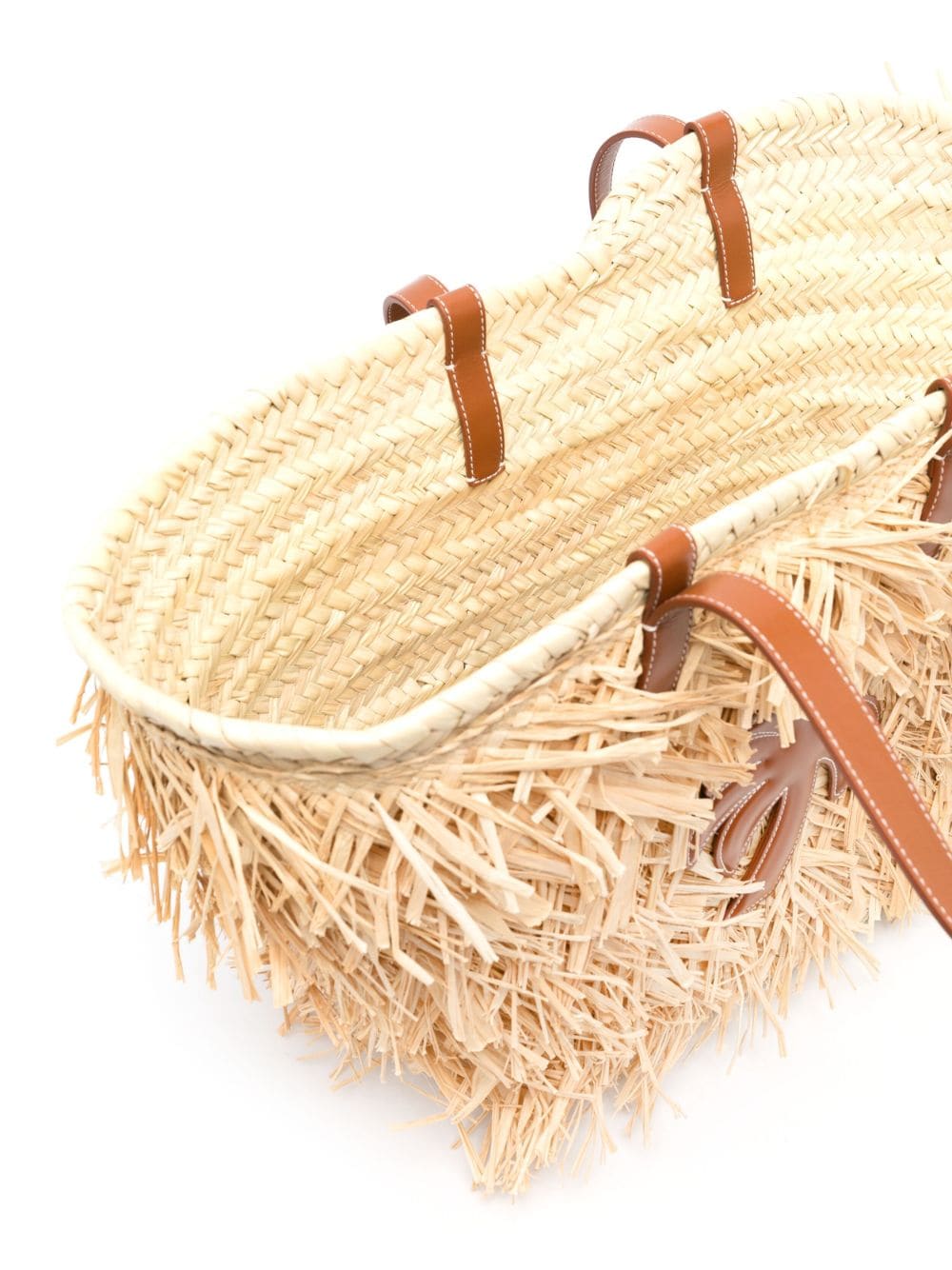 PALM ANGELS PALM ANGELS- Raffia Bucket Bag