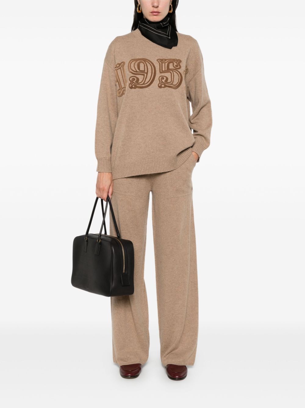 Max Mara MAX MARA- Wool And Cashmere Knitted Trousers