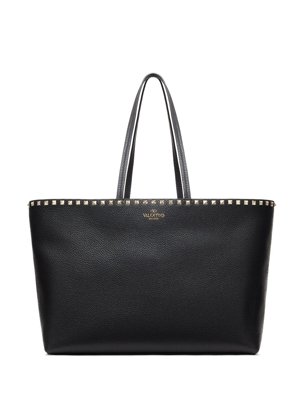 VALENTINO GARAVANI VALENTINO GARAVANI- Rockstud Leather Tote Bag