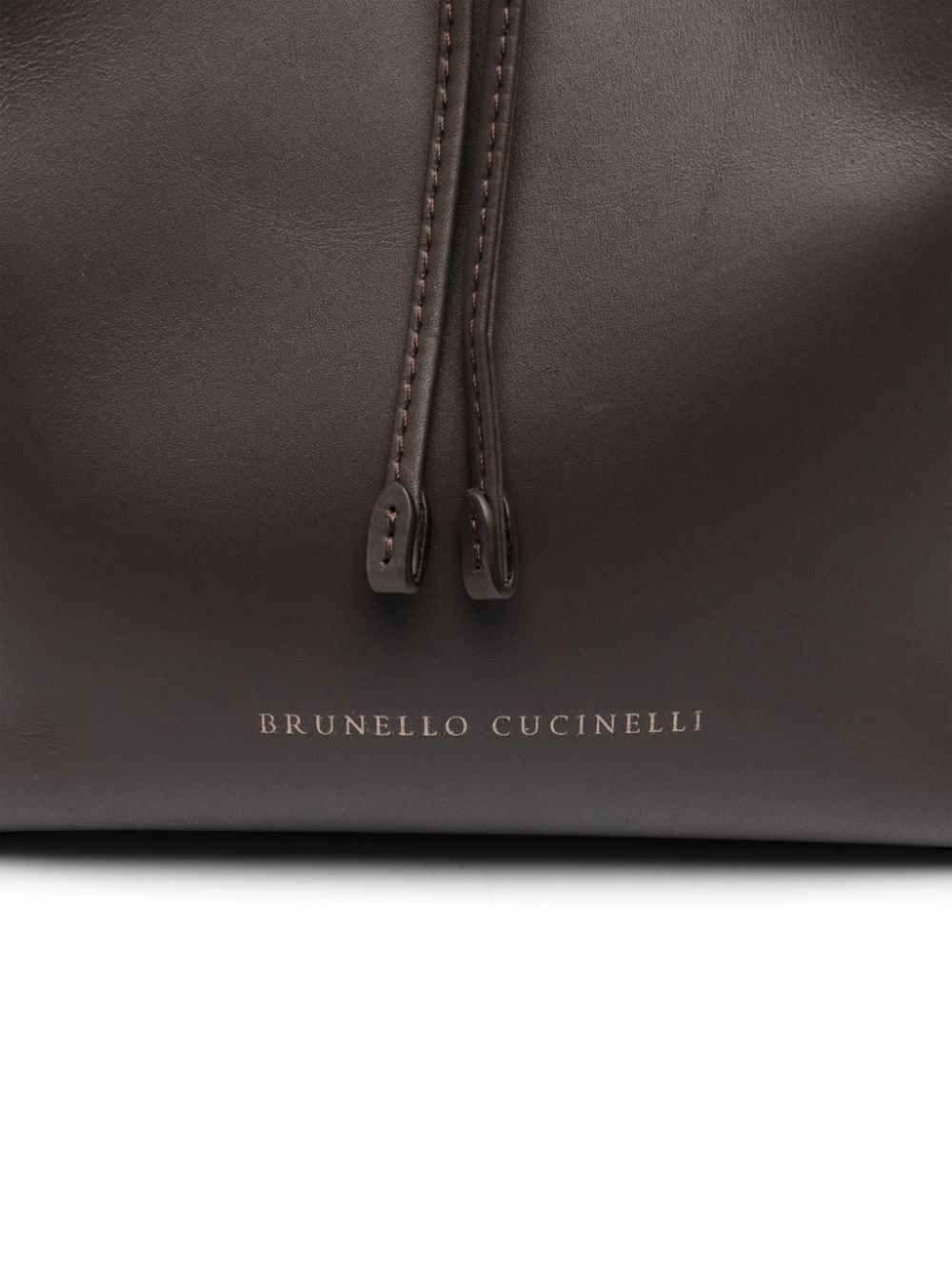 Brunello Cucinelli BRUNELLO CUCINELLI- Leather Hobo Bag