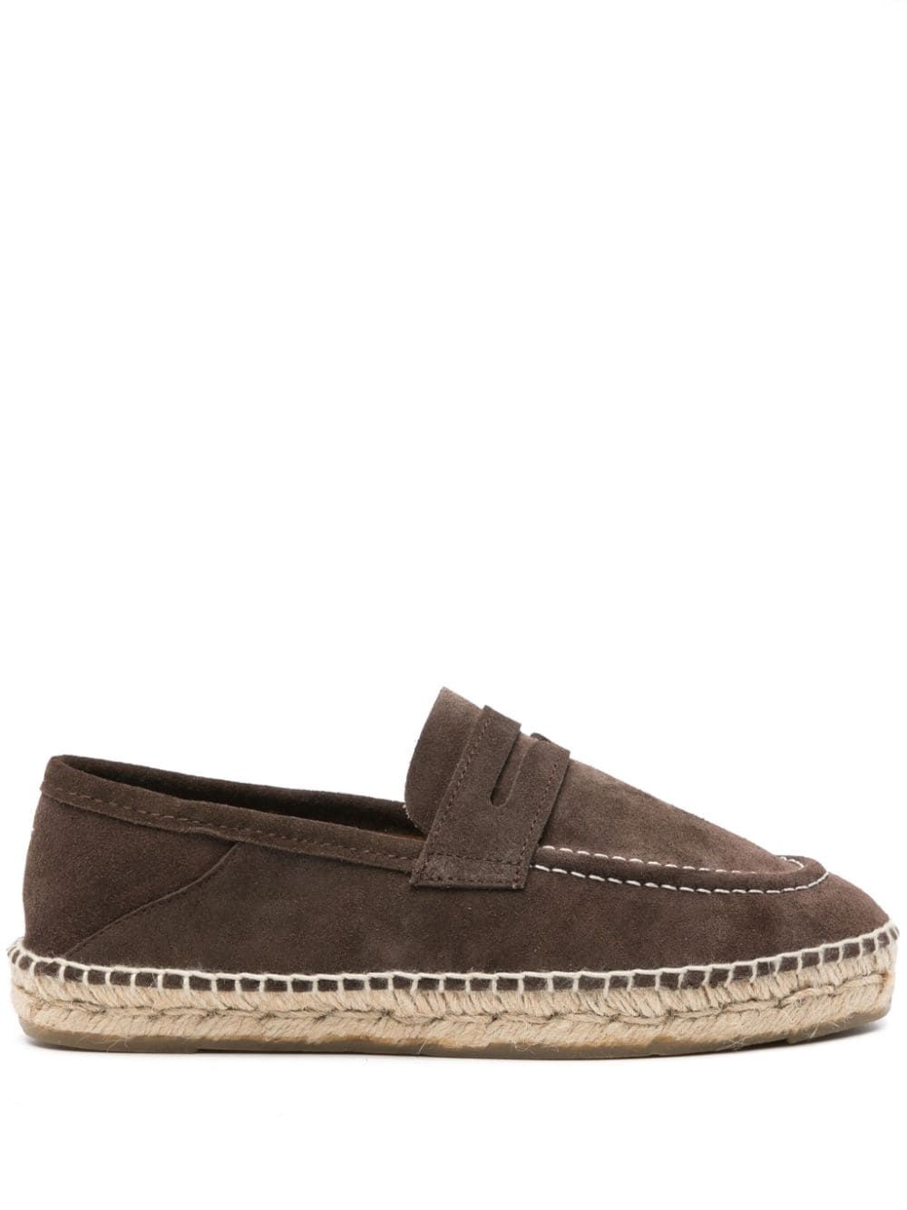 Manebi MANEBI- Hamptons Suede Loafers Espadrilles