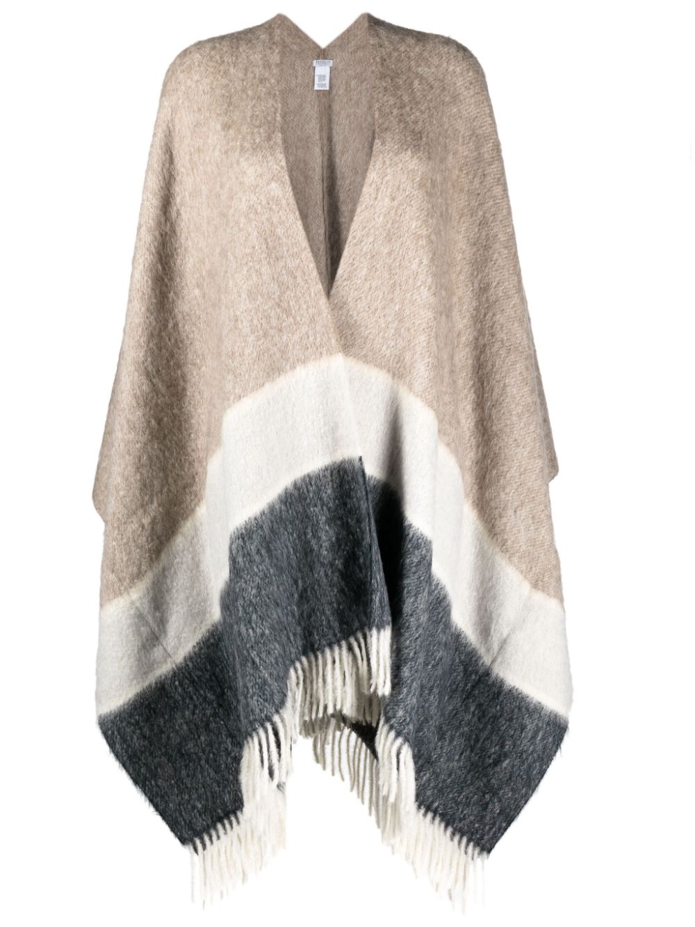 Brunello Cucinelli BRUNELLO CUCINELLI- Cashmere Blend Poncho