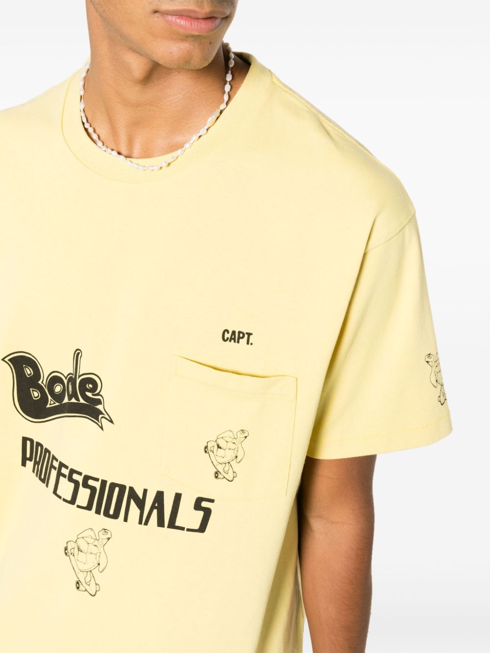 BODE BODE- Logo Cotton T-shirt