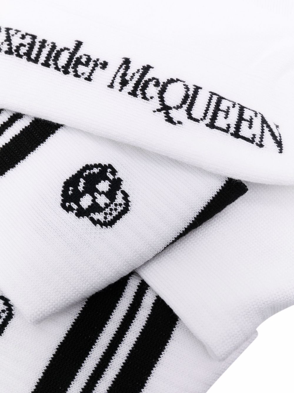 Alexander McQueen ALEXANDER MCQUEEN- Logo Skull Socks