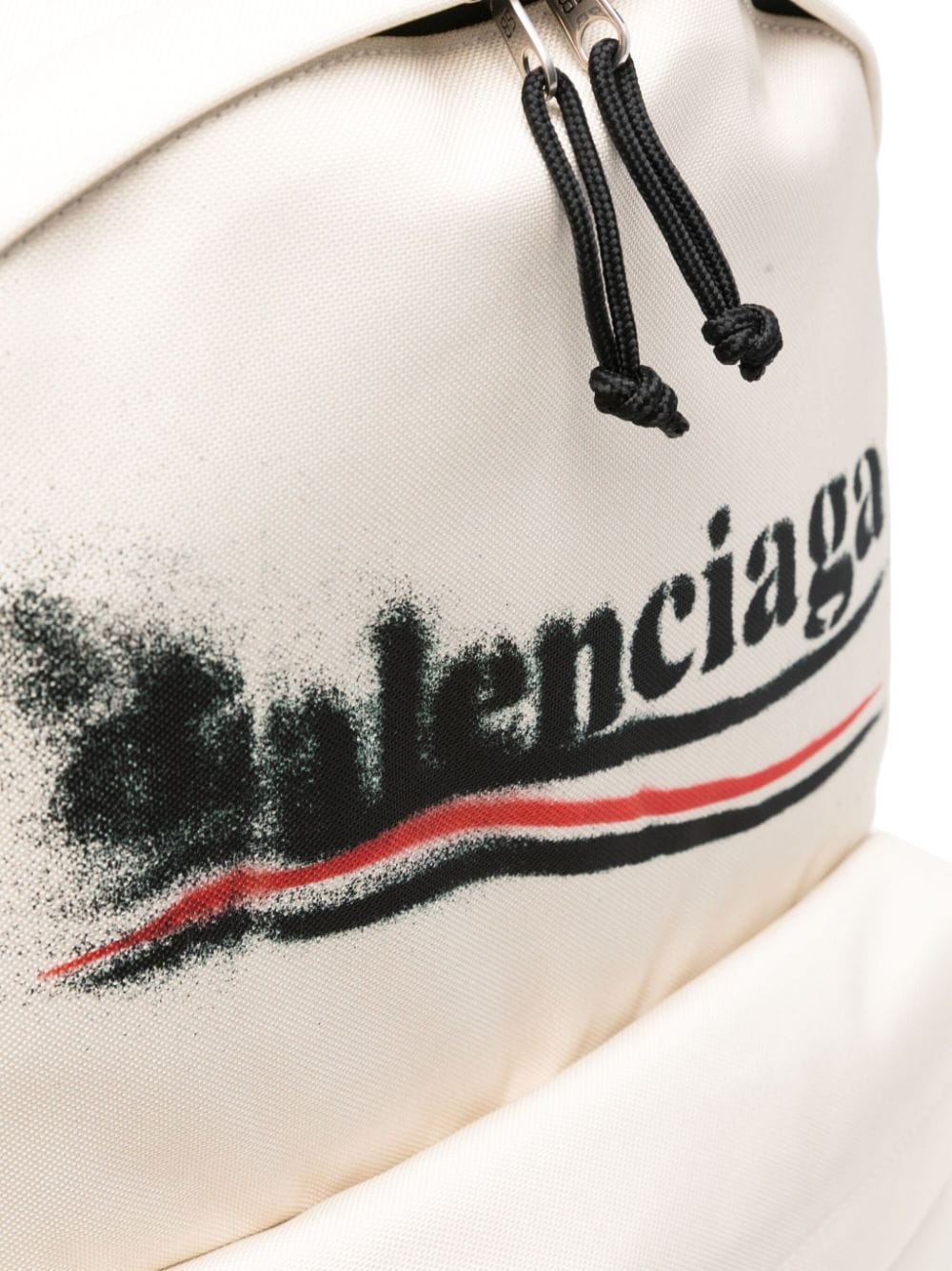 Balenciaga BALENCIAGA- Explorer Backpack With Logo Political Stencil