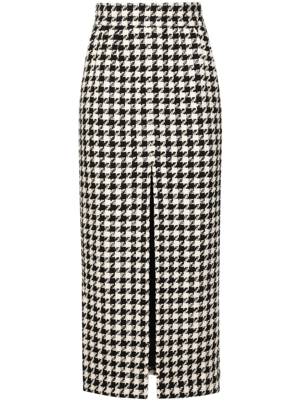 Dolce & Gabbana DOLCE & GABBANA- Pied-de-poule Long Skirt