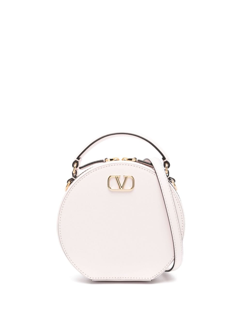 VALENTINO GARAVANI VALENTINO GARAVANI- Vlogo Signature Mini Leather Crossbody Bag