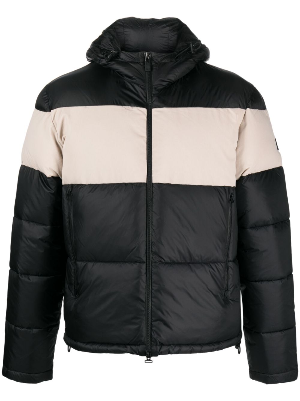 EA7 EA7- Logo Hooded Down Jacket