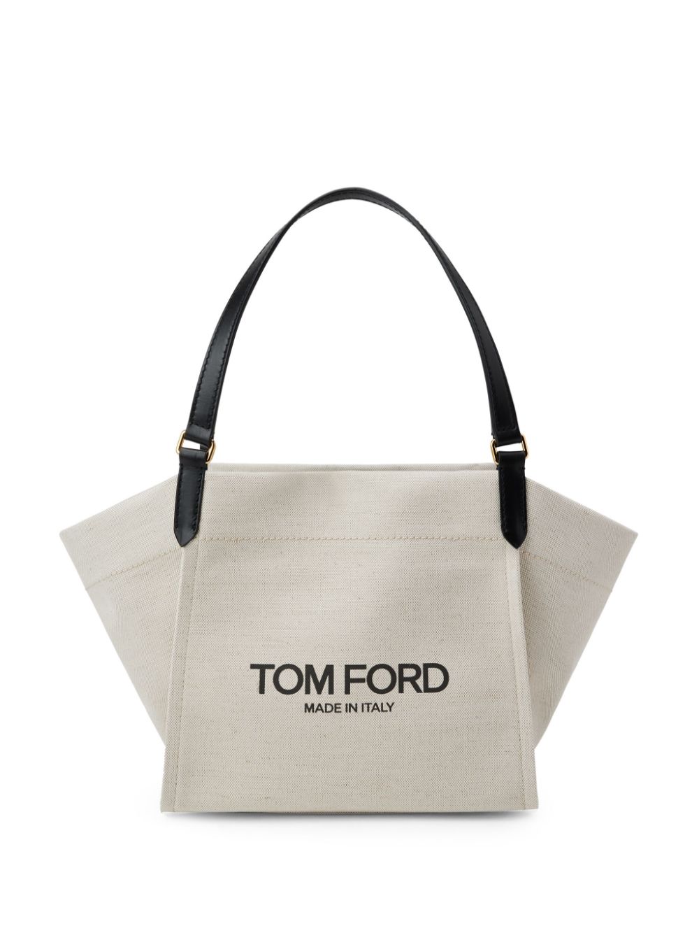 Tom Ford TOM FORD- Canvas And Leather Medium Tote Bag