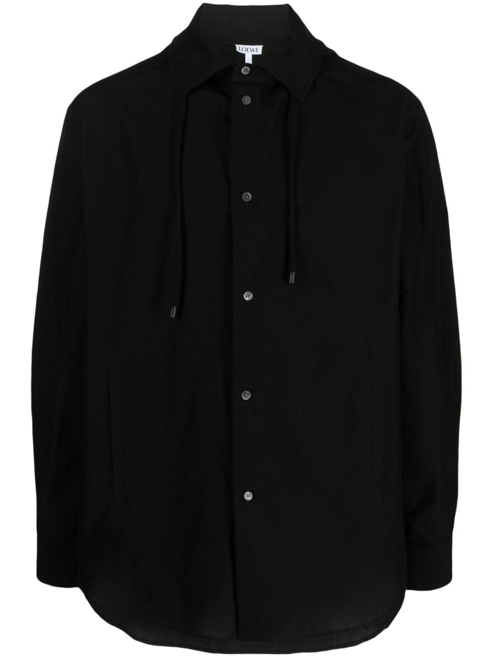 Loewe LOEWE- Cotton Hooded Overshirt