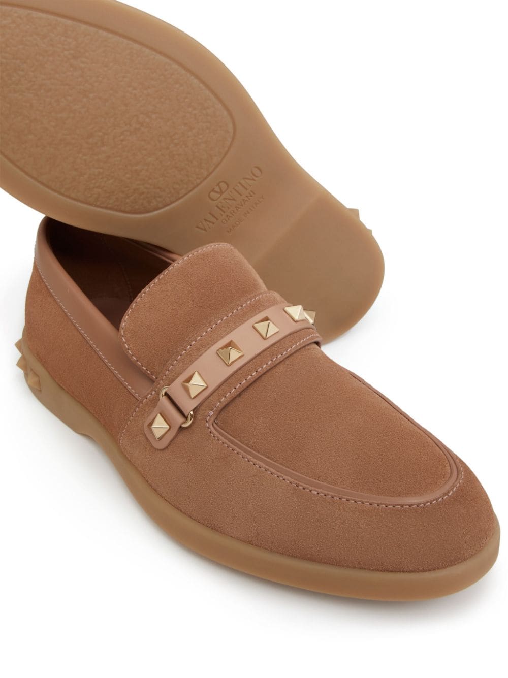 VALENTINO GARAVANI VALENTINO GARAVANI- Leisure Flows Leather Loafers