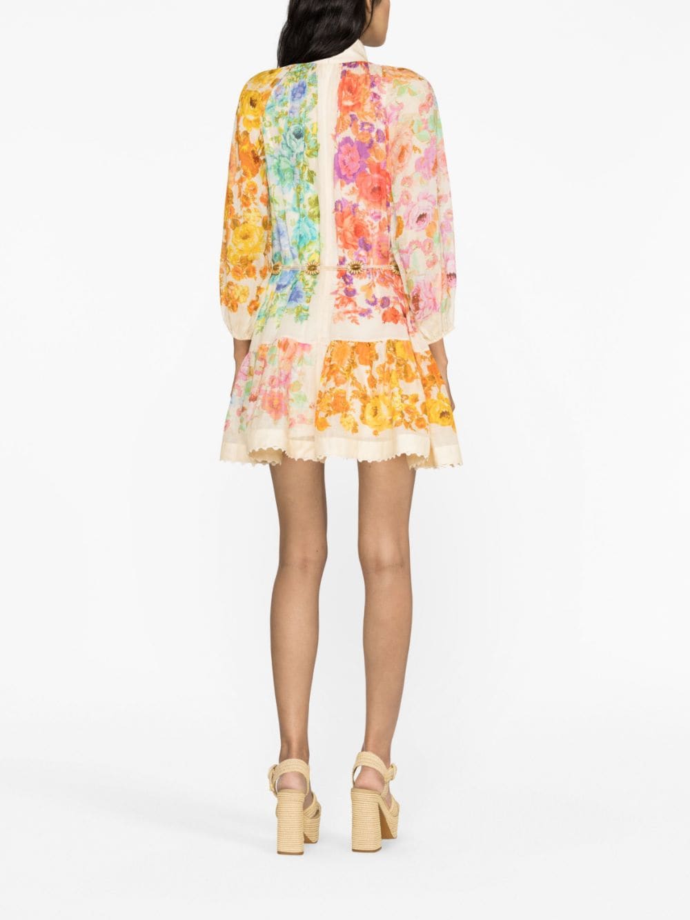 Zimmermann ZIMMERMANN- Floral Print Shirt Dress