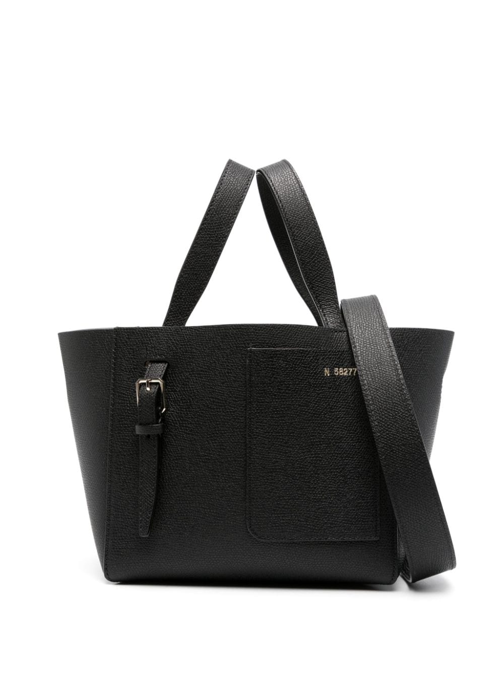 Valextra VALEXTRA- Mini Leather Bucket Bag