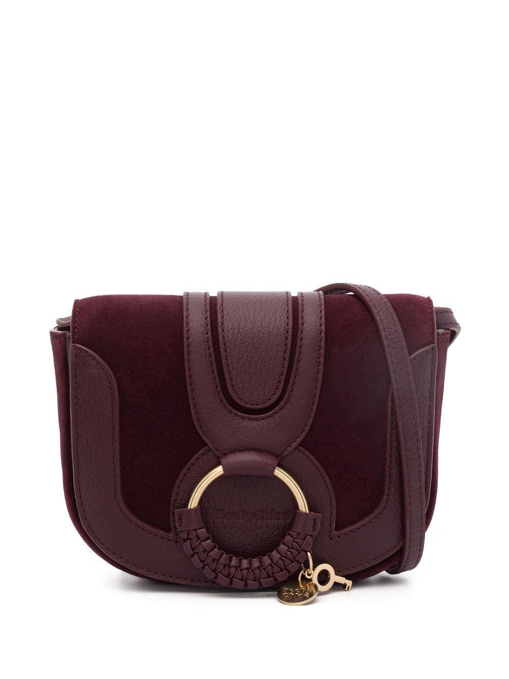 See By Chloé SEE BY CHLOÉ- Hana Mini Leather Crossbody Bag