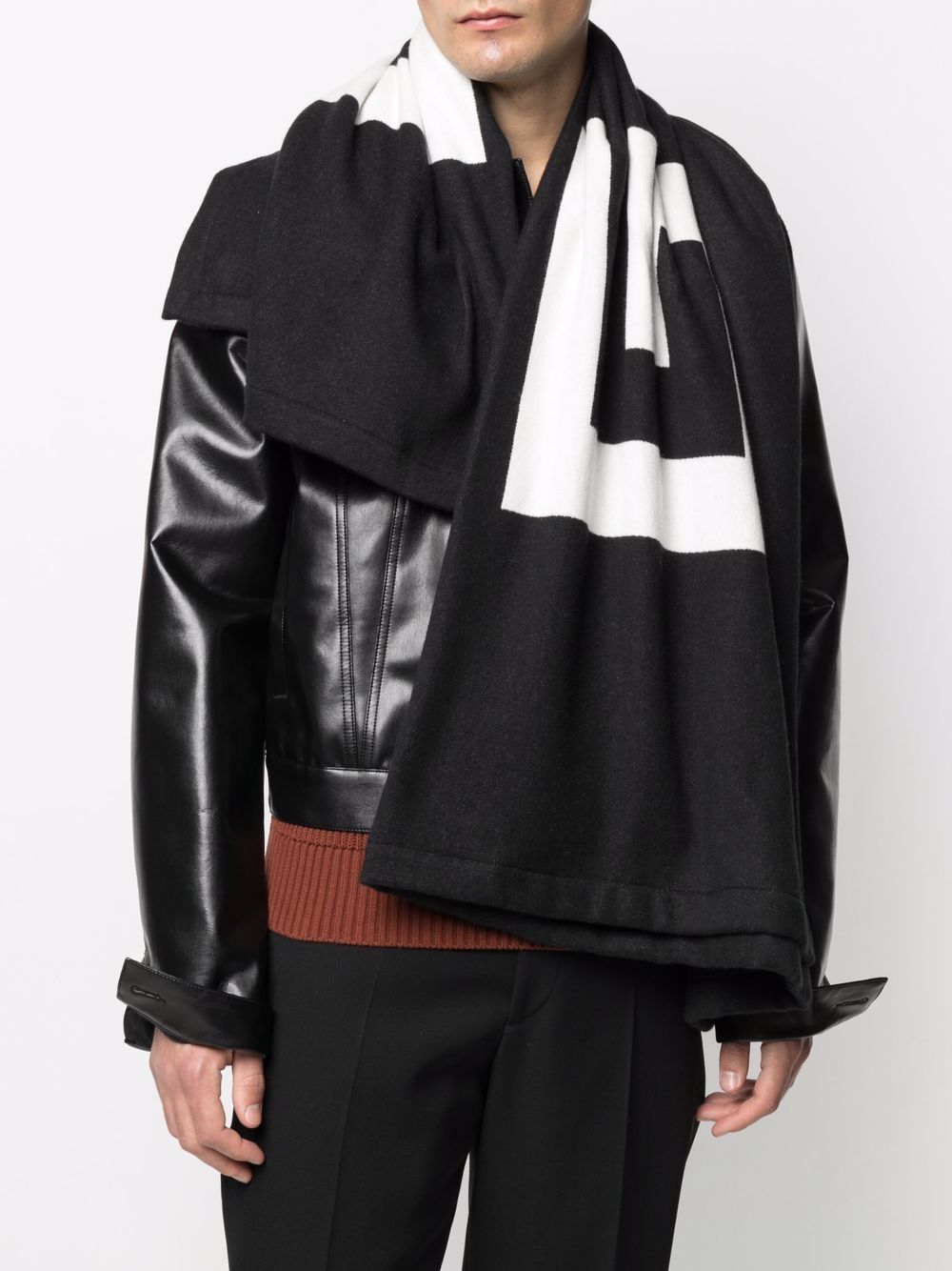 Givenchy GIVENCHY- Logo Cotton Scarf