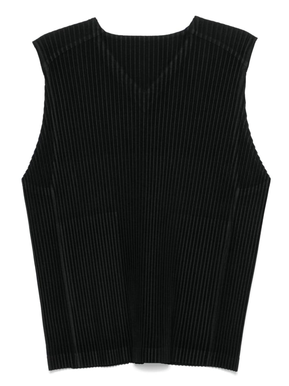  HOMME PLISSE' ISSEY MIYAKE- Pleated Tank Top