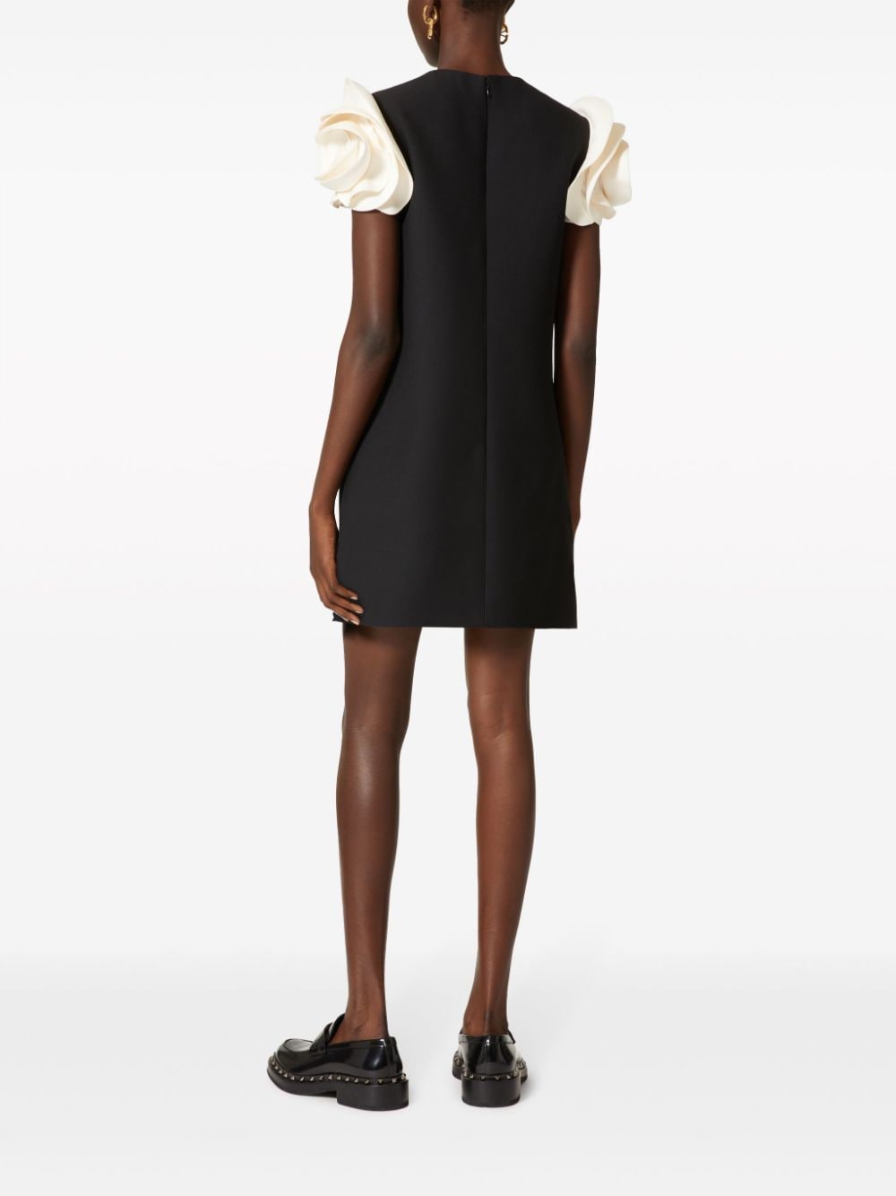 Valentino VALENTINO- Wool And Silk Blend Short Dress