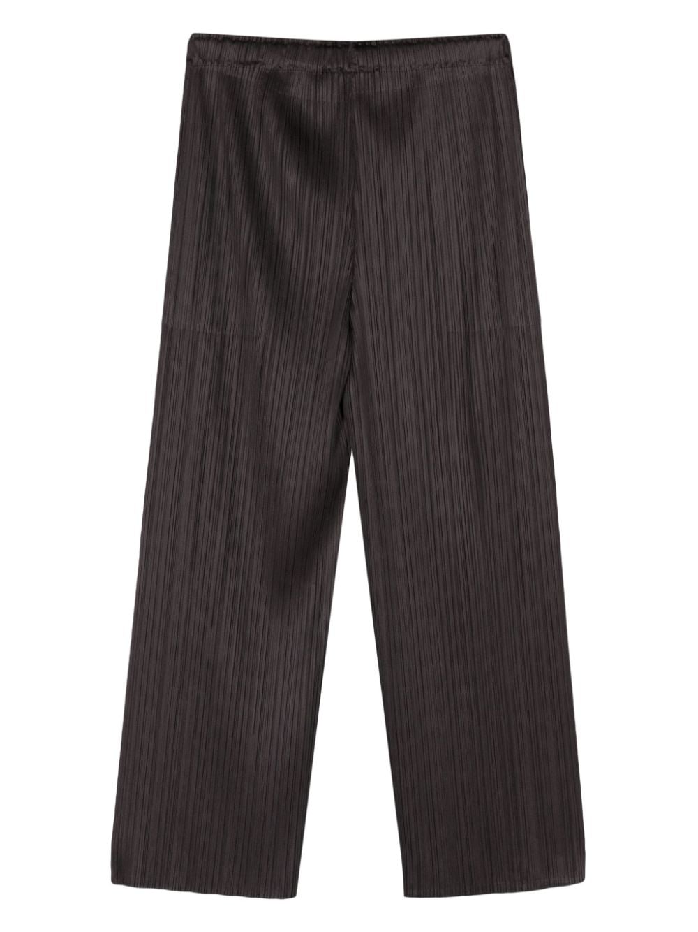 Pleats Please Issey Miyake PLEATS PLEASE ISSEY MIYAKE- Pleated Cropped Trousers