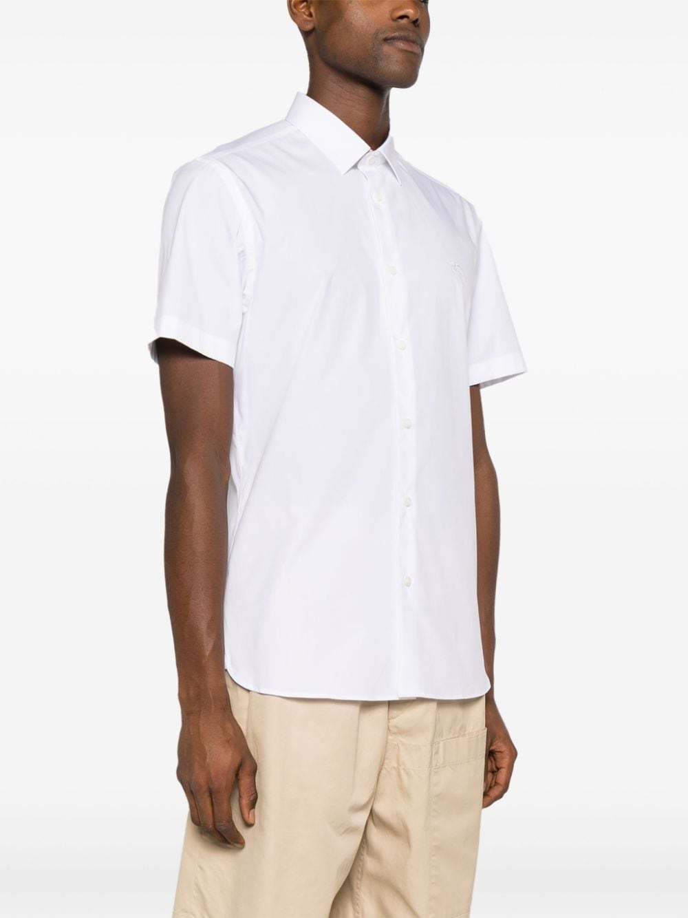 Burberry BURBERRY- Ekd Logo Cotton Shirt