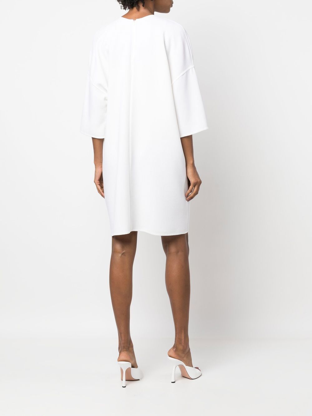 Gianluca Capannolo GIANLUCA CAPANNOLO- Short Long Sleeve Wool Dress