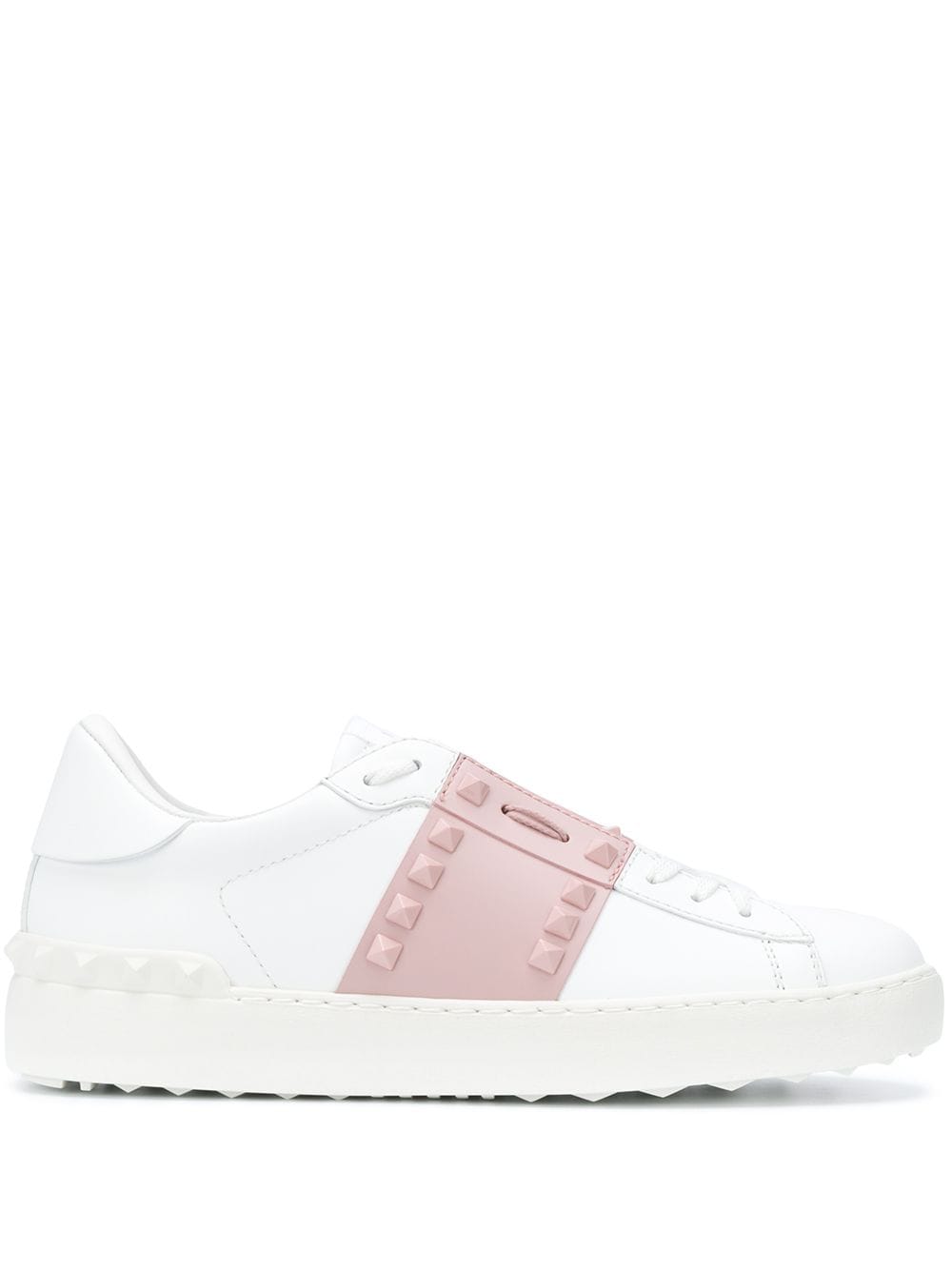 VALENTINO GARAVANI VALENTINO GARAVANI- Rockstud Untitled Leather Sneakers