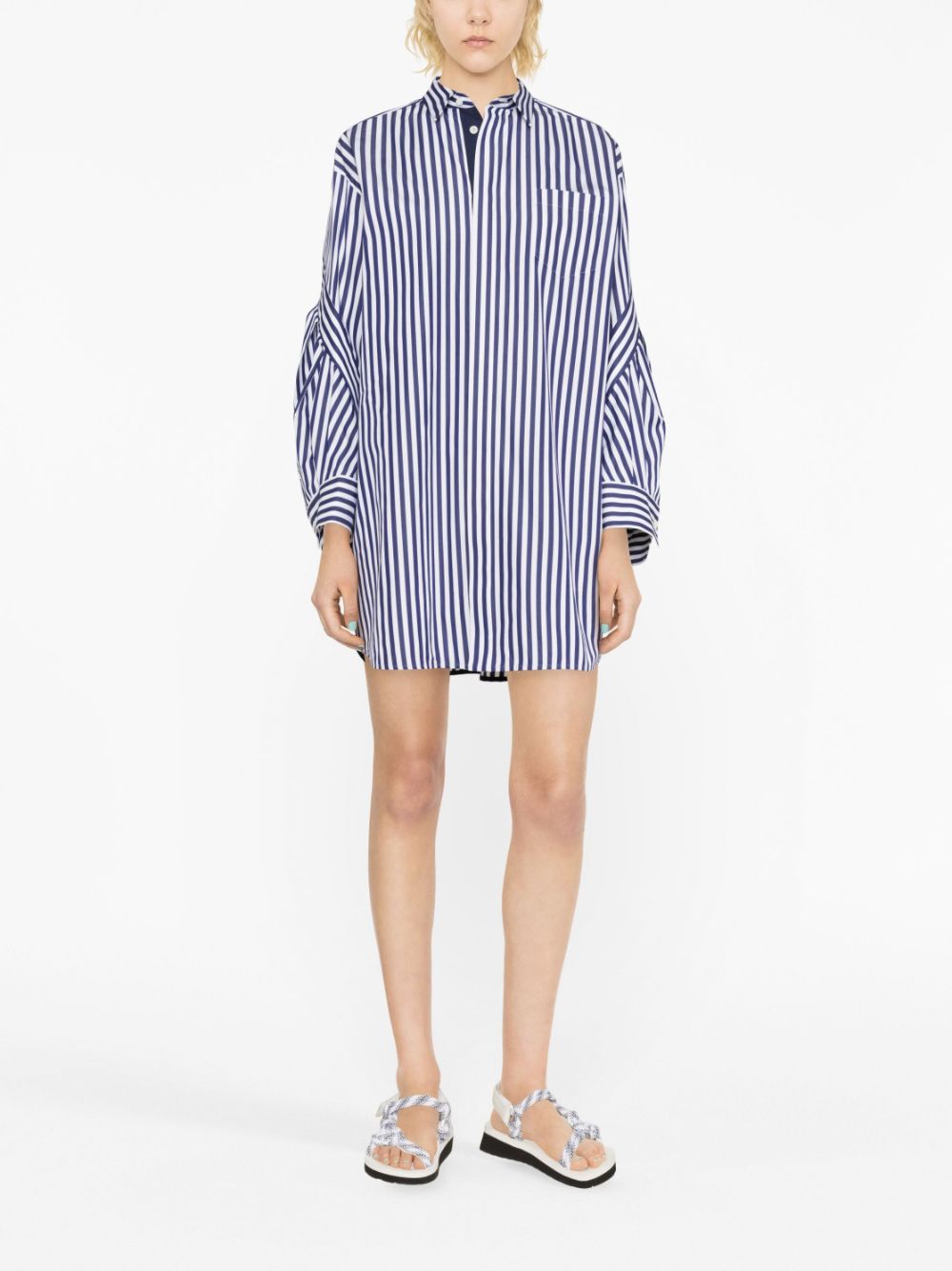 Sacai SACAI- Cotton Popline Shirt Dress