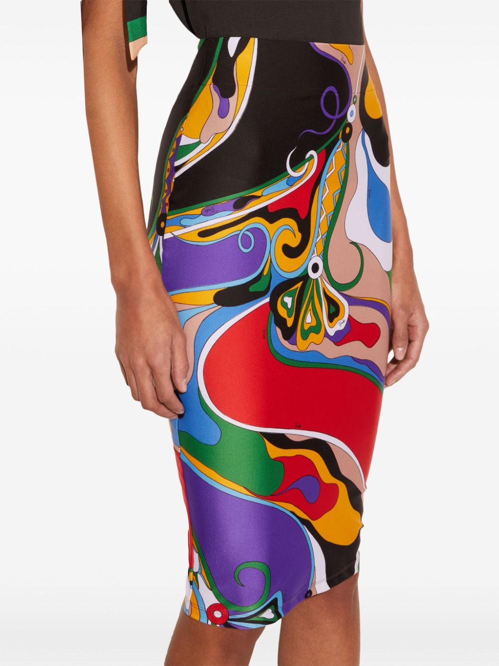 pucci PUCCI- Printed Midi Skirt