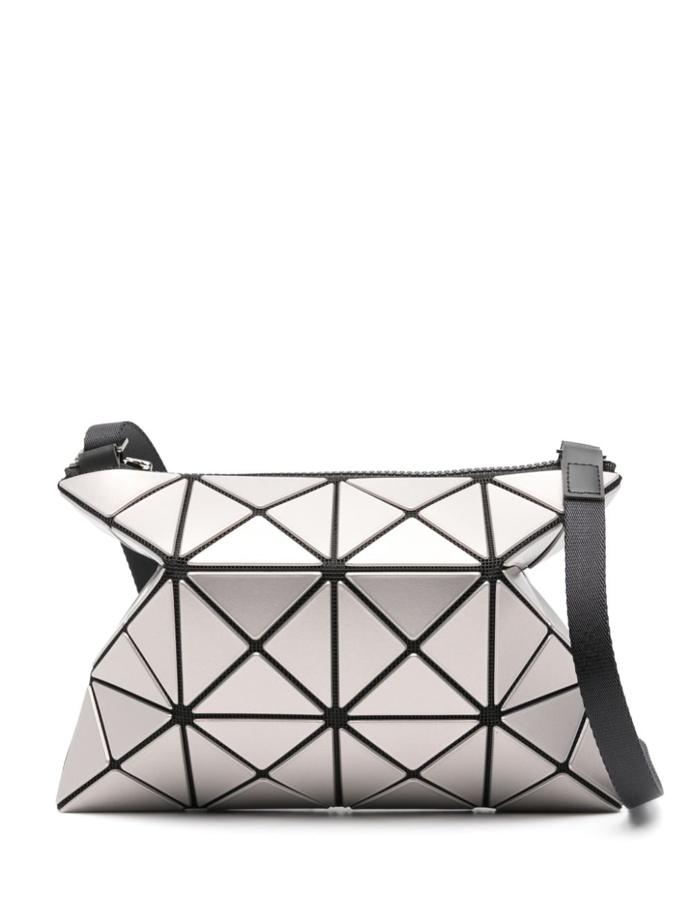  BAOBAO ISSEY MIYAKE- Lucent Metallic Geometric-panel Crossbody Bag