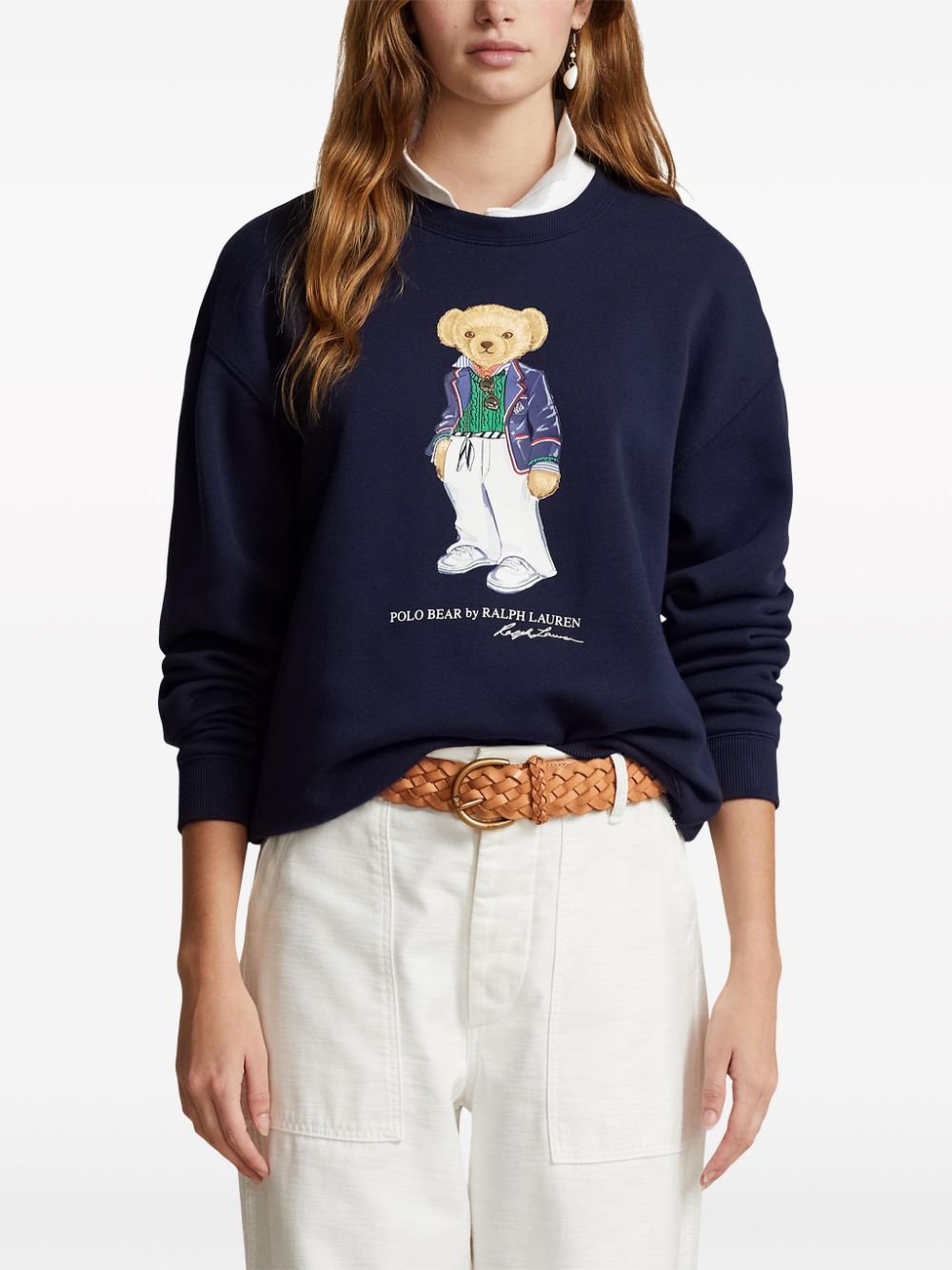 Polo Ralph Lauren POLO RALPH LAUREN- Sweatshirt With Striped Print