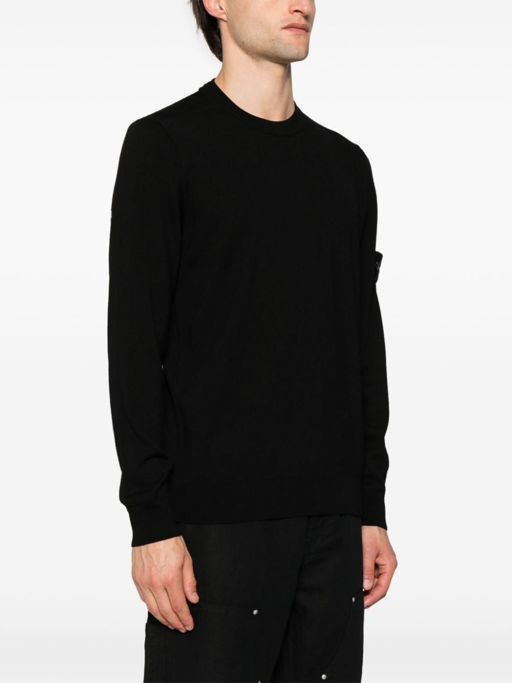 Stone Island STONE ISLAND- Wool Crewneck Sweater