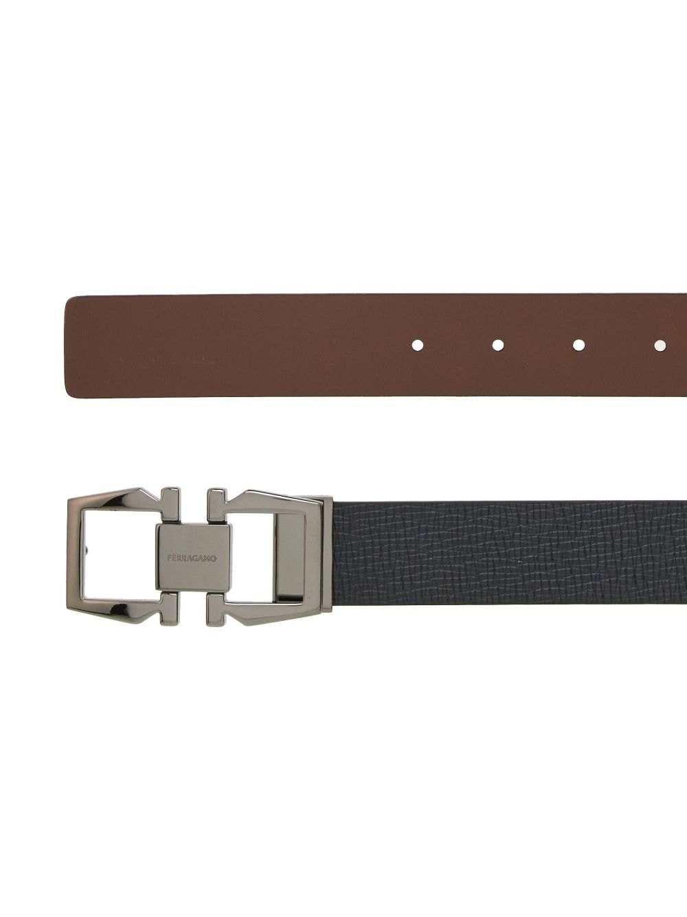 Ferragamo FERRAGAMO- Gancini Reversible Belt