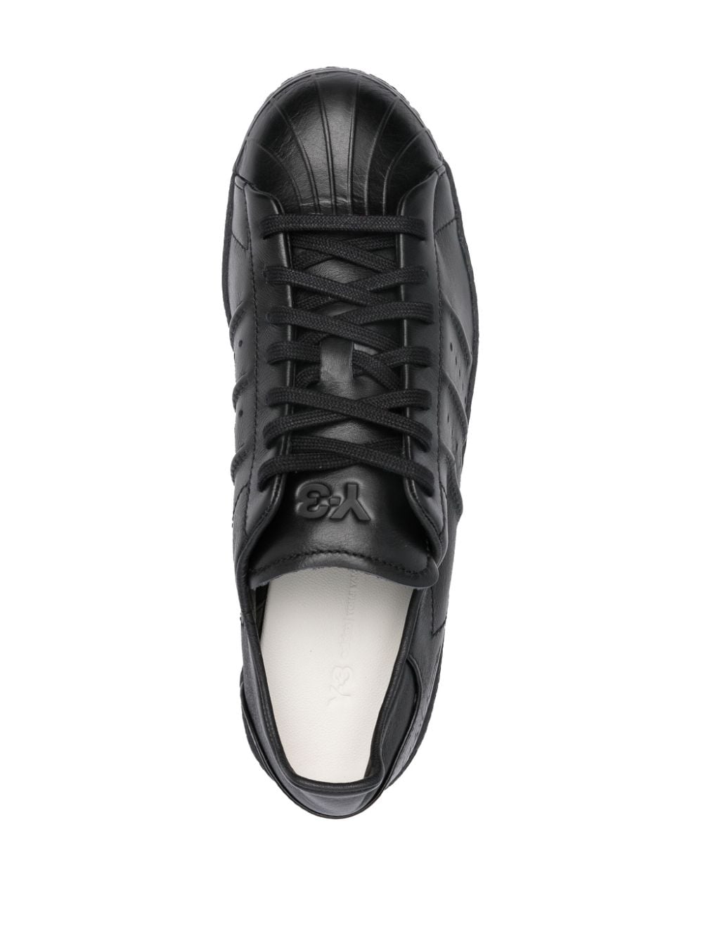 Y-3 Y-3- Superstar Leather Sneakers